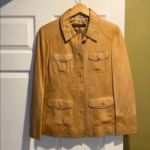 Andrew Marc - Natural leather jacket (NEW)